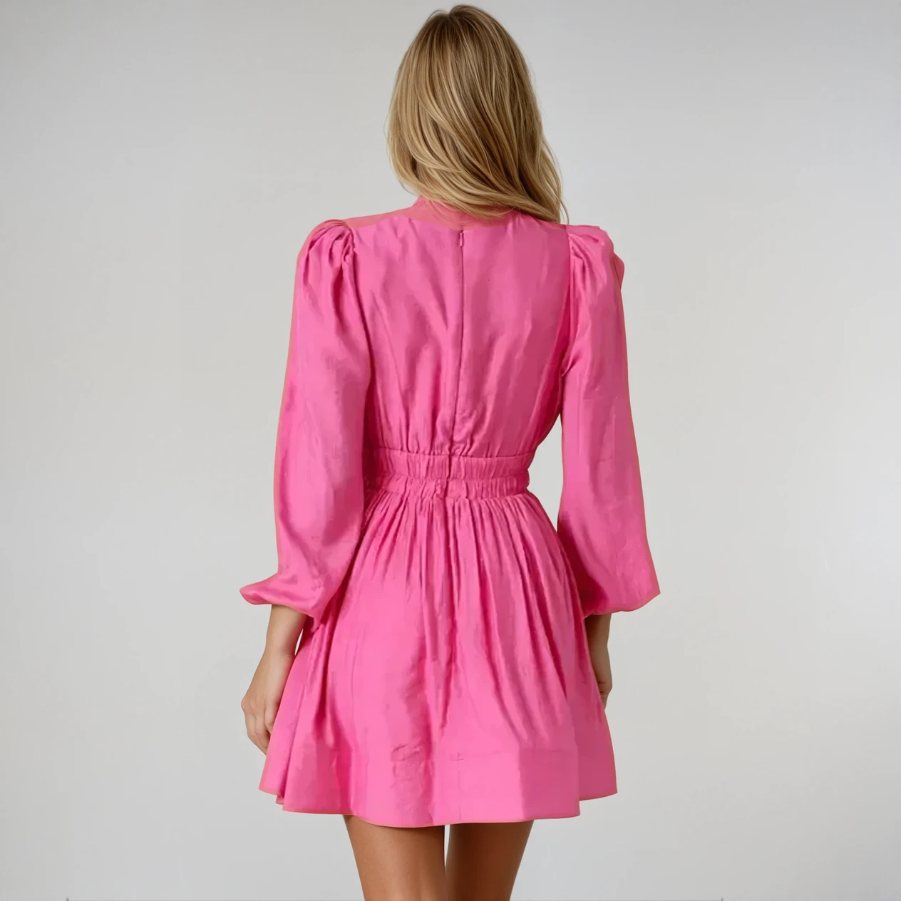 Seraphina Elegant Pink Mini Cocktail Dress A Statement of Sophistication